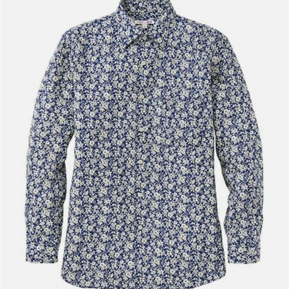 💙 LIBERTY LONDON x UNIQLO, Floral Button Down 💙